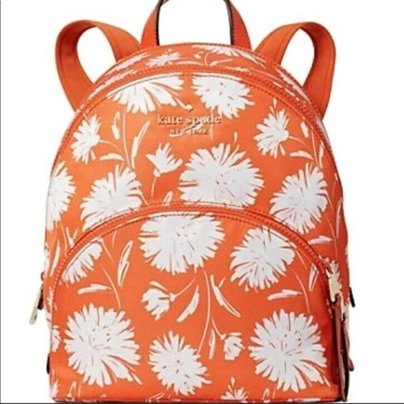 HP ππ NWT Kate Spade Karissa Wild Blossom Backpack - Picture 2 of 10